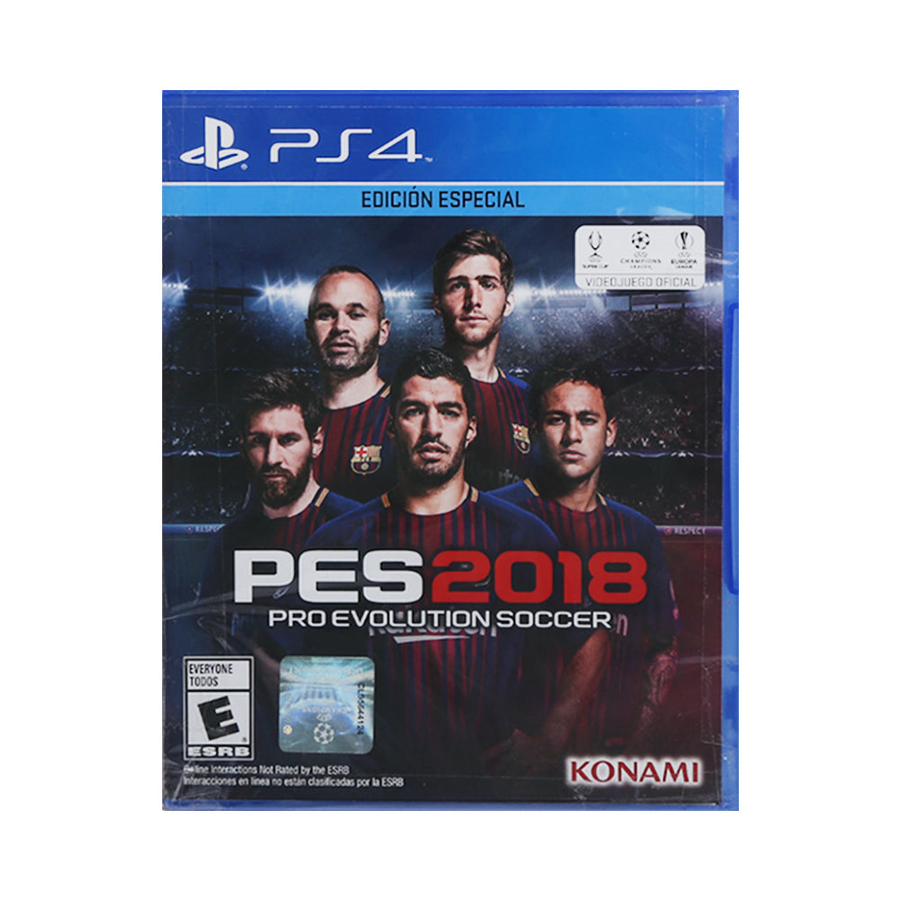 PS4 GAME DISC PES 2018 PC