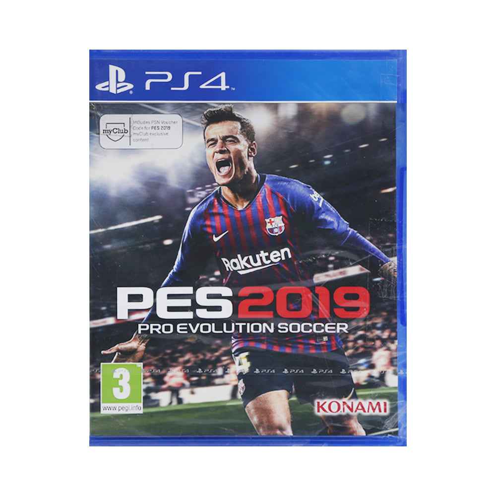 PS4 GAME PES 2019 PC