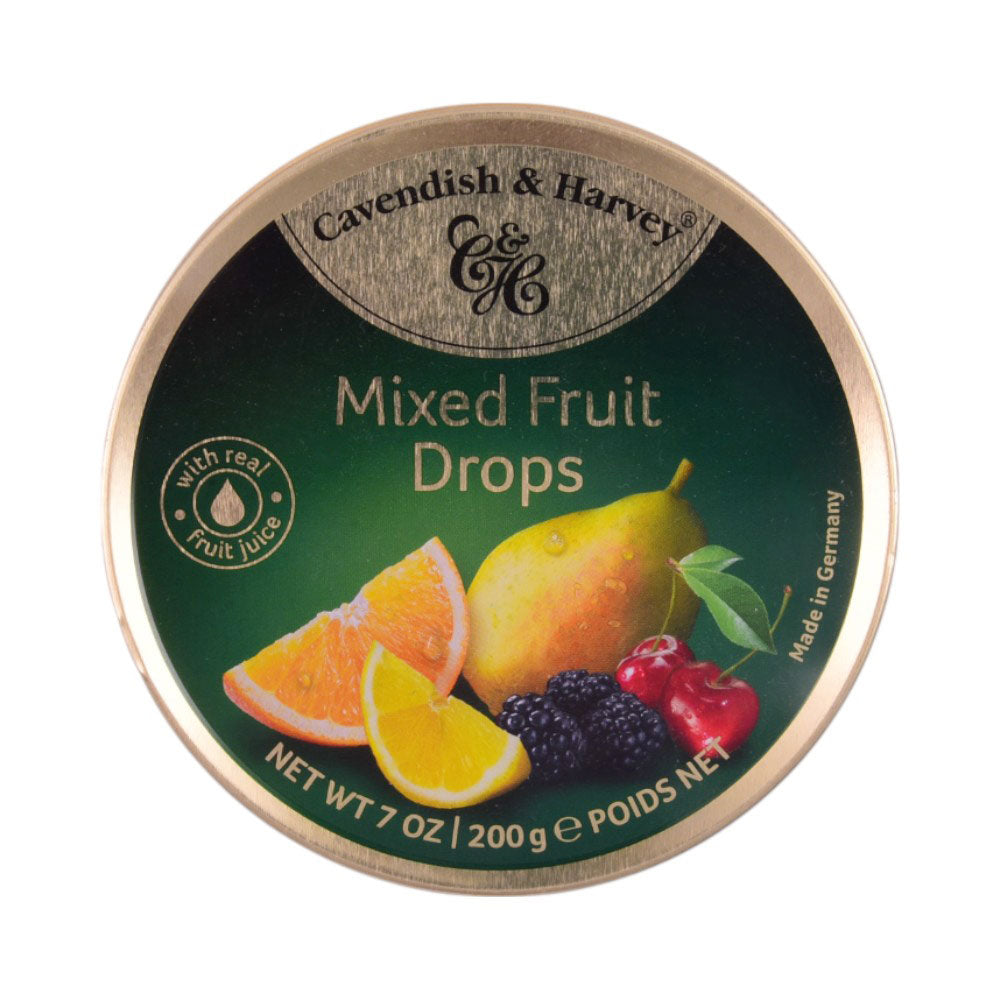 CAVENDISH AND HARVEY MIXED FRUITS DROPS 200GM