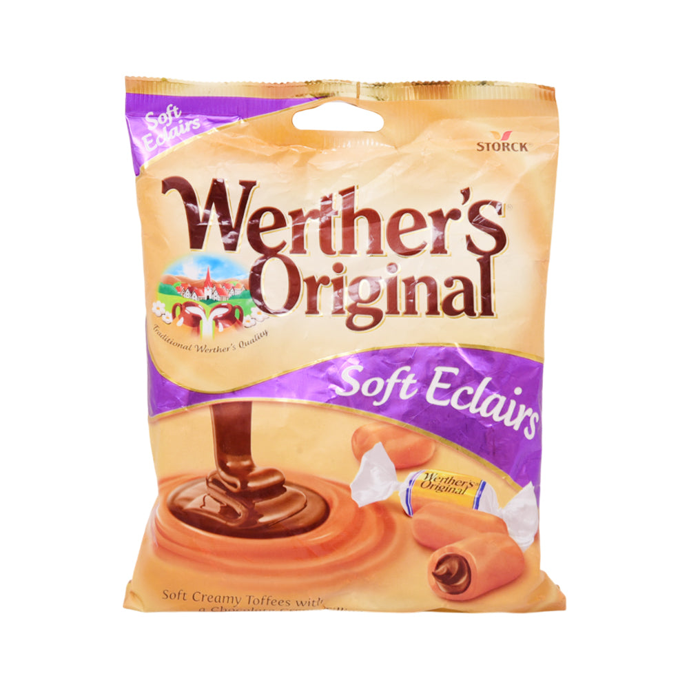 WERTHERS ORIGINAL ECLAIRS TOFFEE 125 GM BASIC