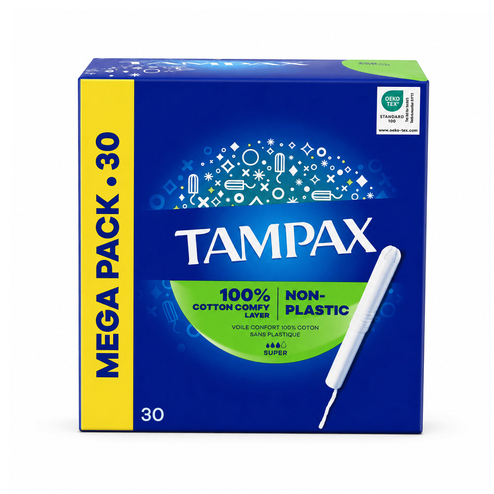TAMPAX PROTECTIVE SKIT SUPER 30 PCS