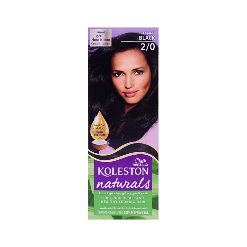 WELLA HAIR COLOR KOLESTON NATURALS 2/0 BLACKBERRY  110 ML