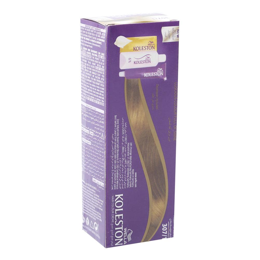 WELLA KOLESTON HAIR COLOR CREAM MEDIUM ASH BLONDE 307/1 PC