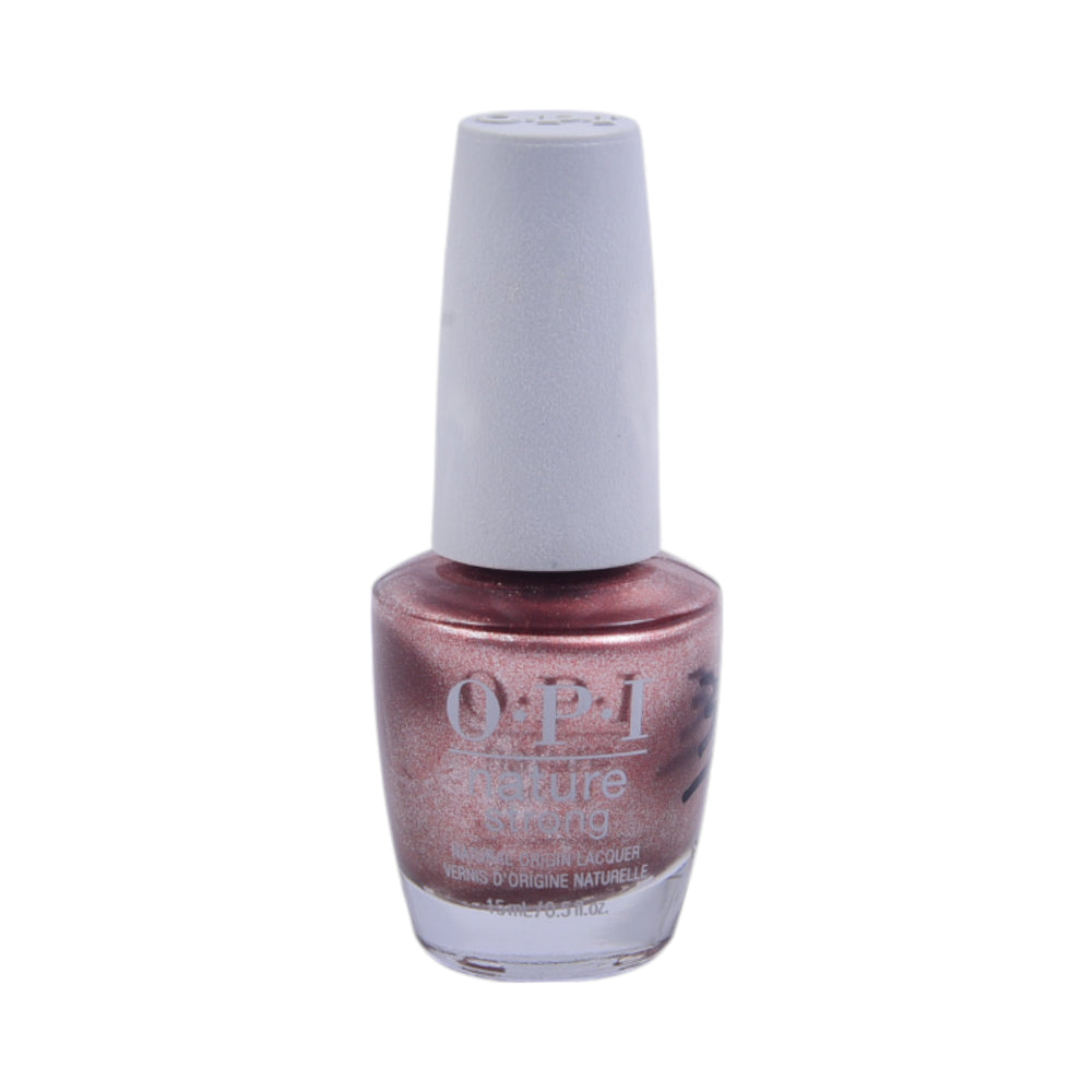 OPI NATURE STRONG NAIL POLISH INTENTIONS ARE ROSE GOLD 15ML