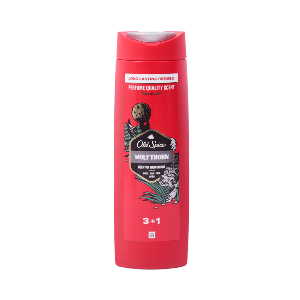 OLD SPICE SHOWER GEL WOLF THORN 3IN1 400 ML