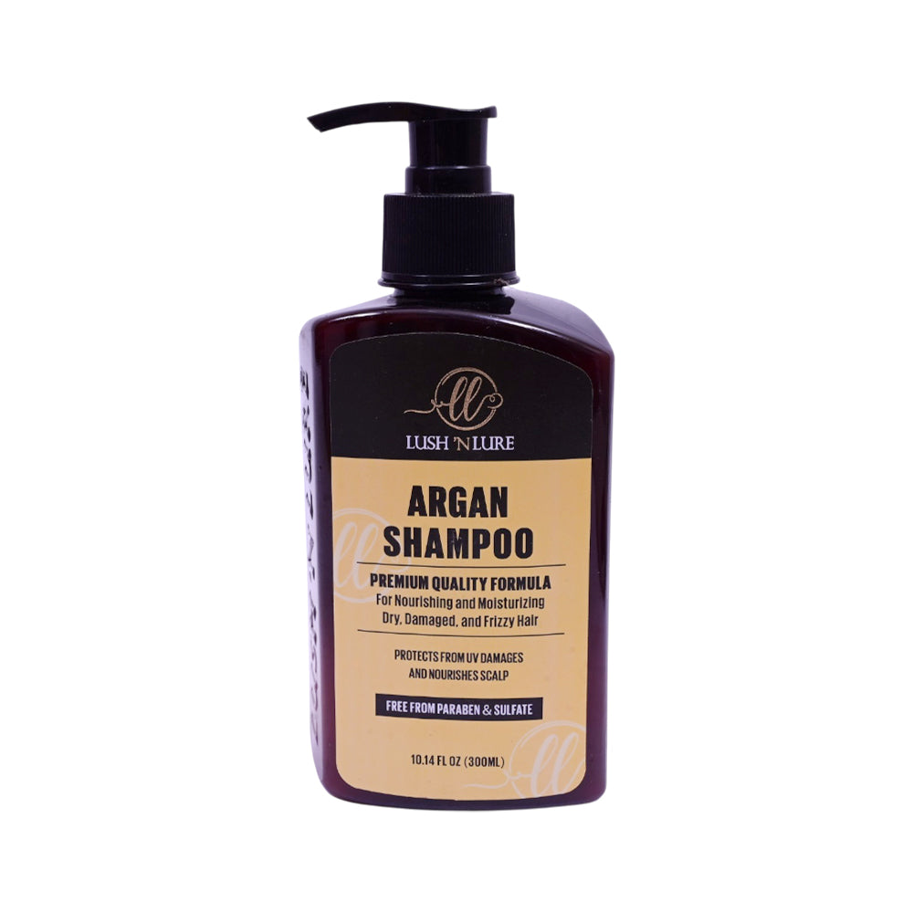 LUSH N LURE ARGAN SHAMPOO 300ML