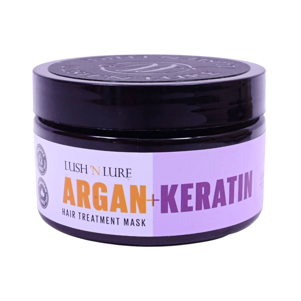 LUSH N LURE ARGAN KERATIN HAIR MASK 210GM
