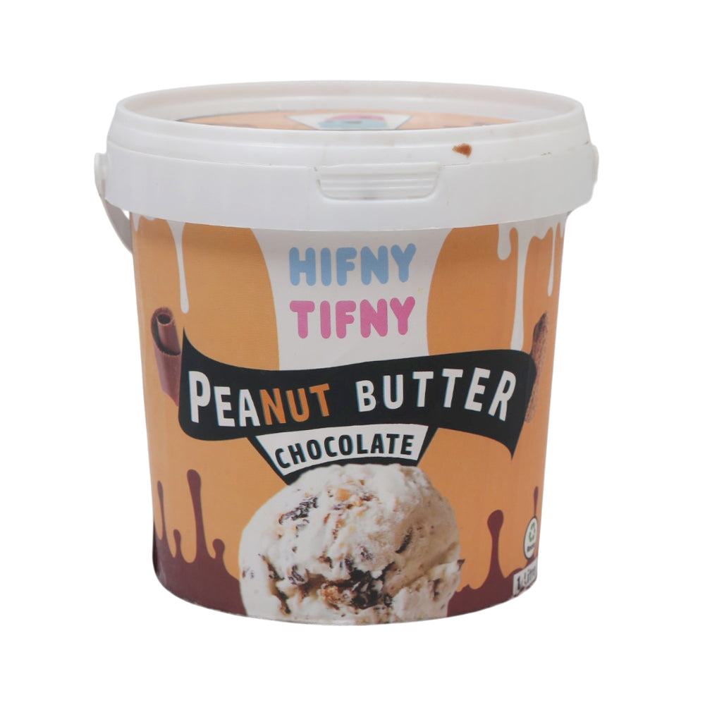 HIFNY TIFNY PEANUT BUTTER CHOCOLATE ICE CREAM 1LTR