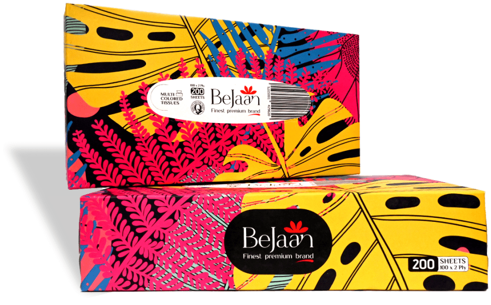 BEJ AAN MULTI COLOR100 X 2 PLY