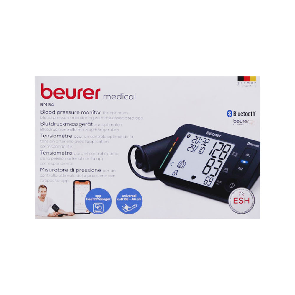 BEURER BLOOD PRESSURE MONITOR BLUETOOTH BM54