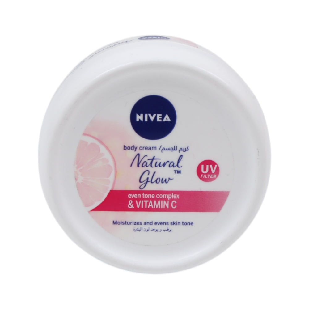 NIVEA BODY CREAM NATURAL GLOW 100 ML