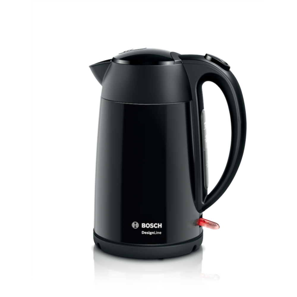 BOSCH ELECTRIC KETTLE BLACK STEEL TWK3P423GB