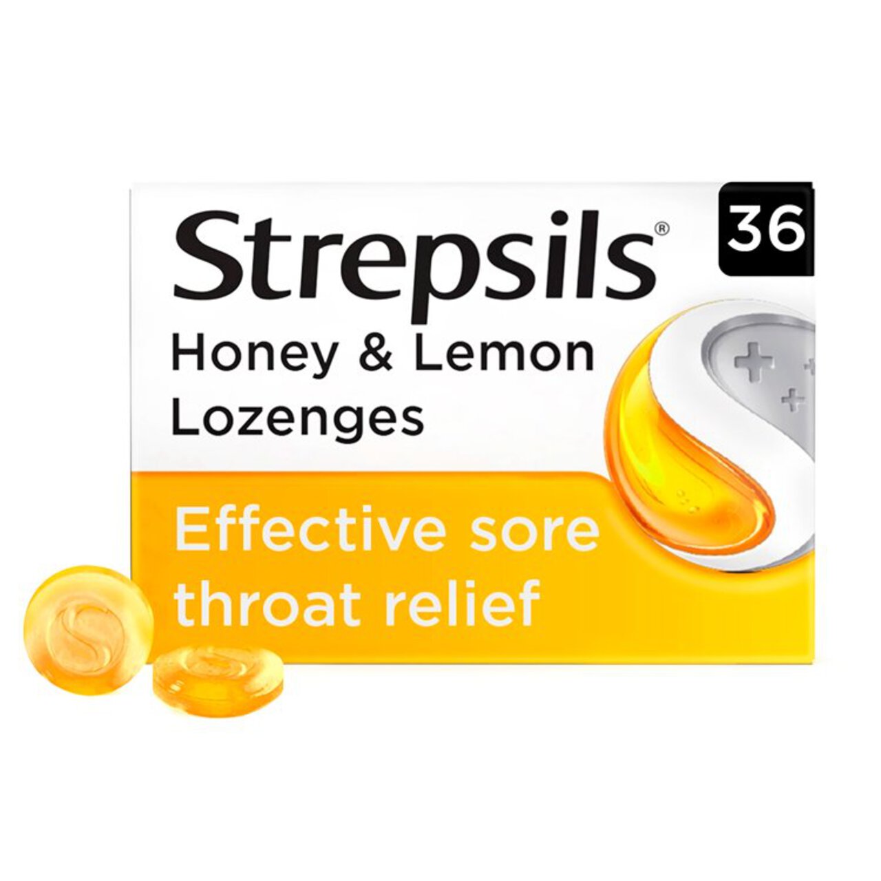 Strepsils Honey & Lemon 36