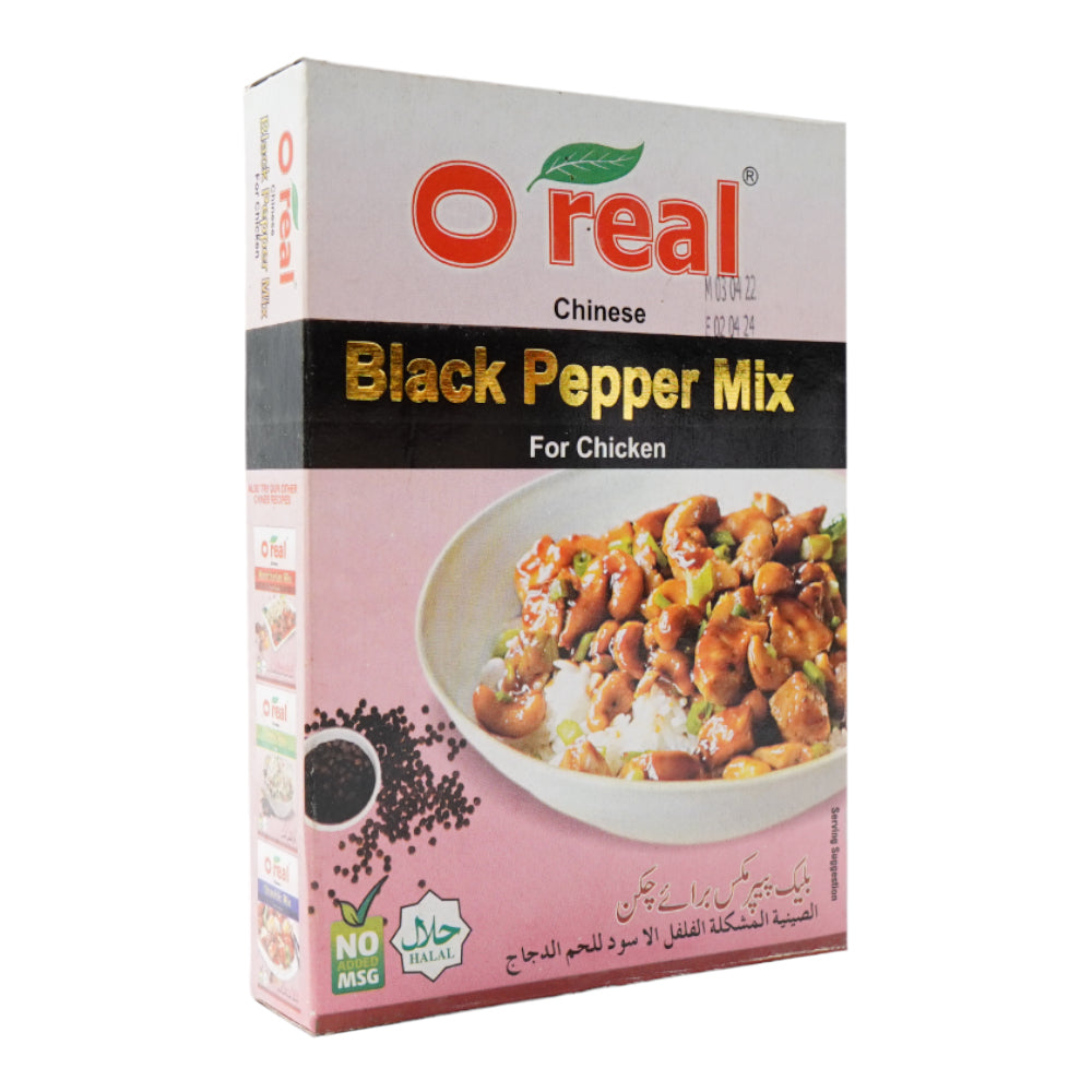 OREAL CHINESE BLACK PEPPER MIX FOR CHICKEN 80 GM