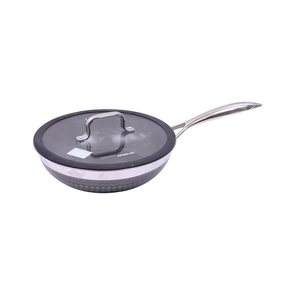 WOK ARSHIA 26CM SINGLE HANDLE SS622/3706