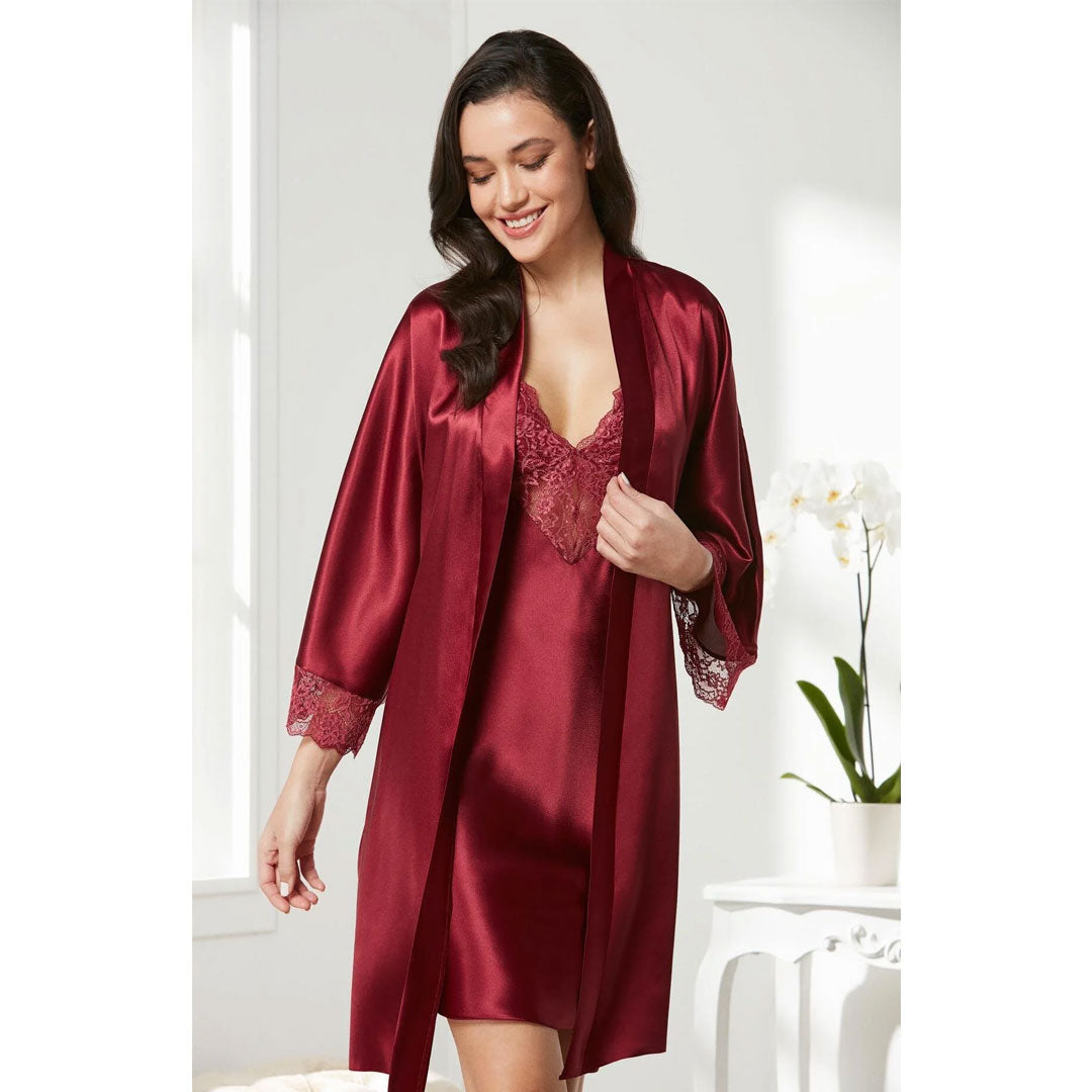 PEIRRE CARDIN MIDI NIGHTY WITH GOWN 4280