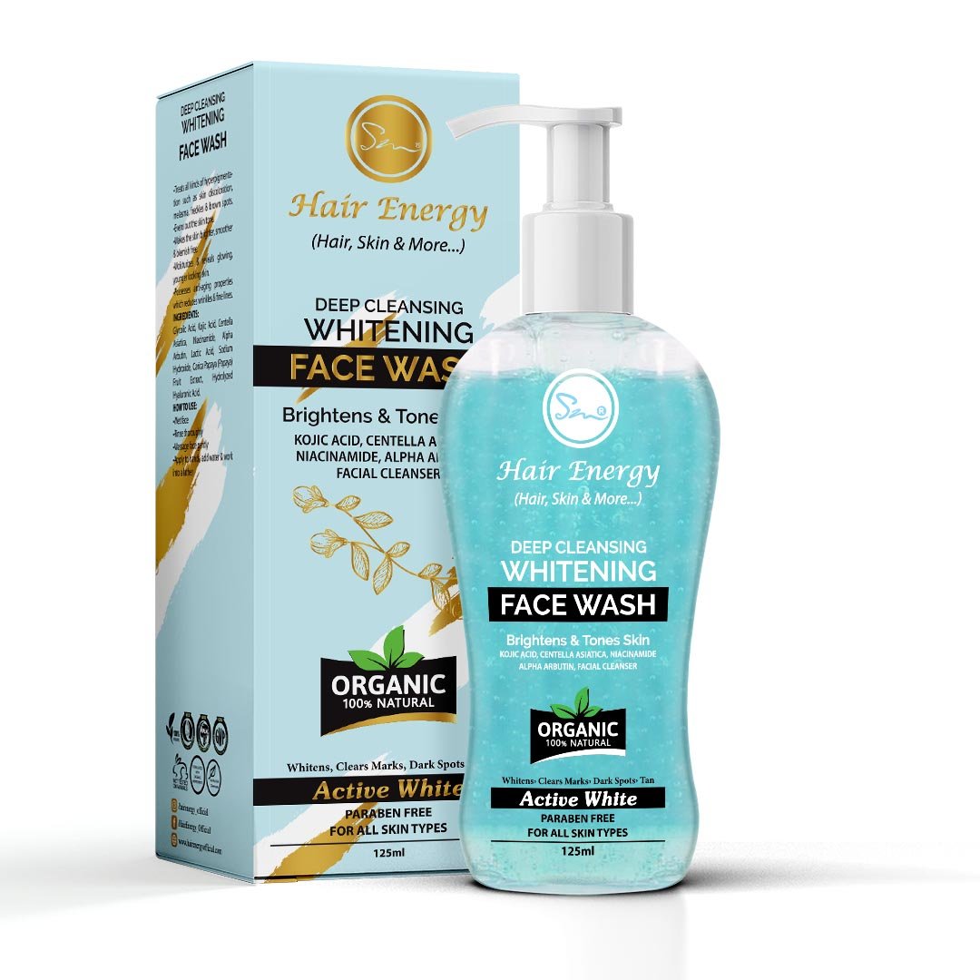 Hair Energy Face Wash Deep Cleansing Whitening