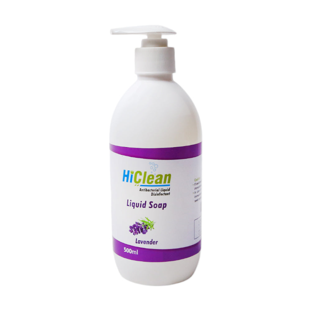 HICLEAN ANTIBACTERIAL DISINFECTANT LAVENDER HAND WASH PUMP 5