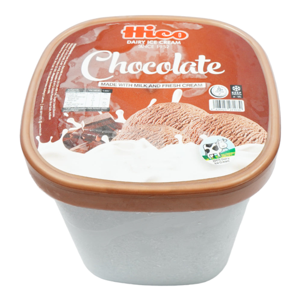 HICO CHOCOLATE ICE CREAM FAMILY 1.5 LTR