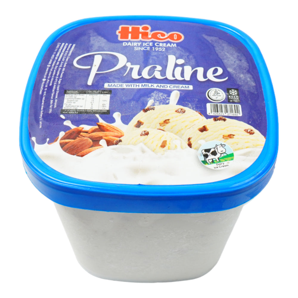 HICO PRALINE ICE CREAM PACK 1.5 LTR