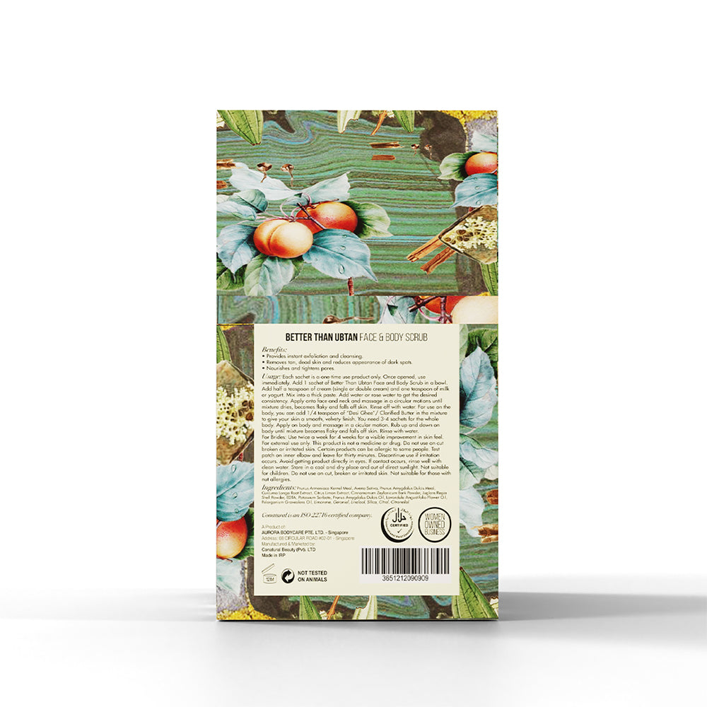 CO NATURAL BETTER THAN UBTAN FACE AND BODY SCRUB WITH RADIAN