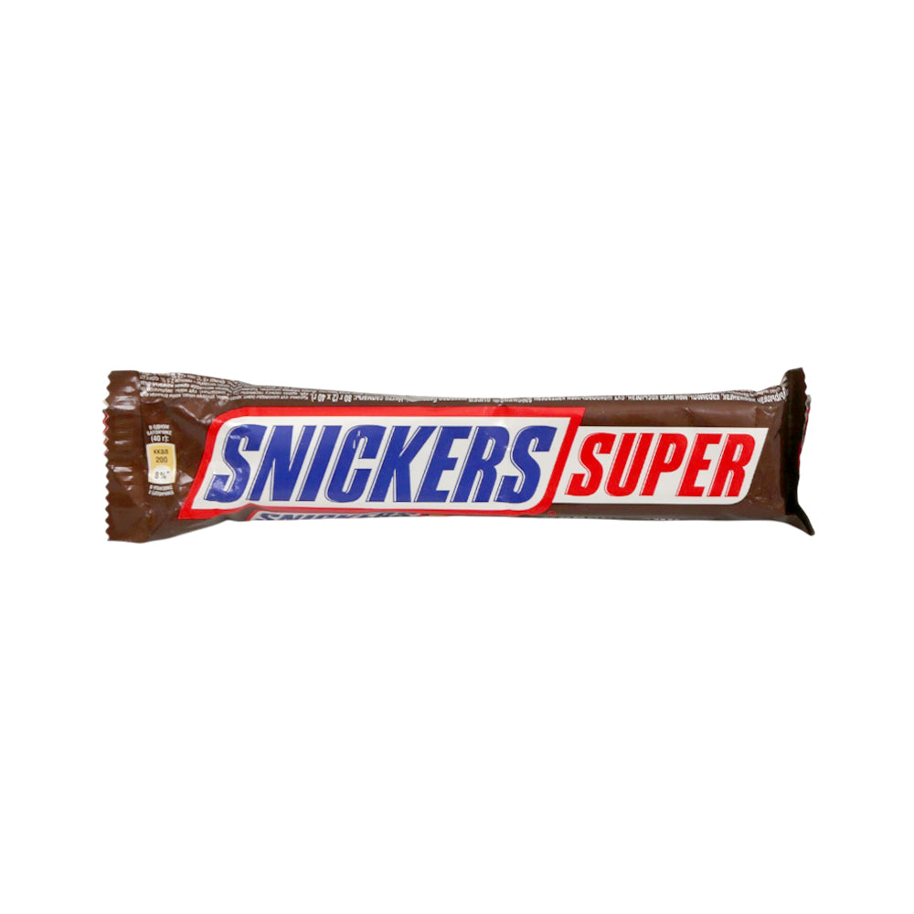 SNICKERS CHOCOLATE BAR SUPER 80 GM