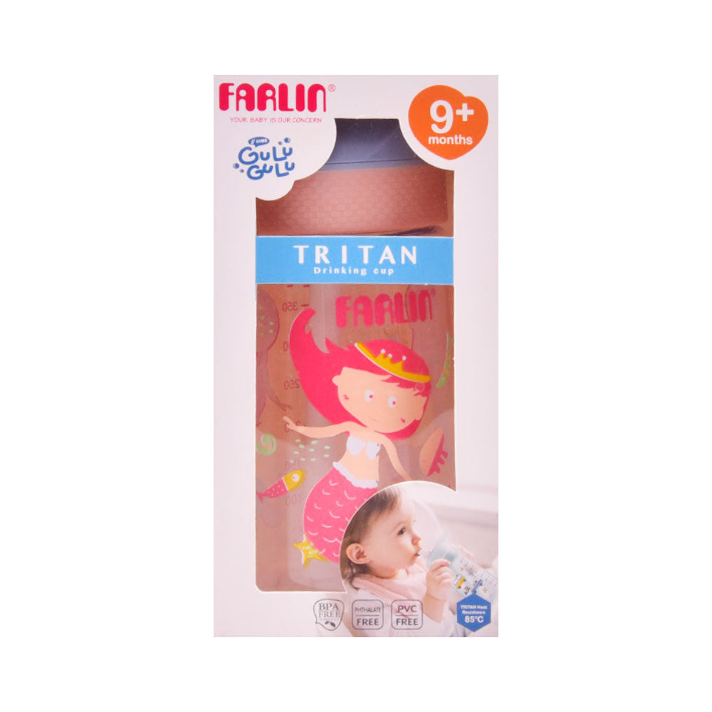 FARLIN TRITAN DRINKING CUP 9+MONTHS 400ML 20004-G