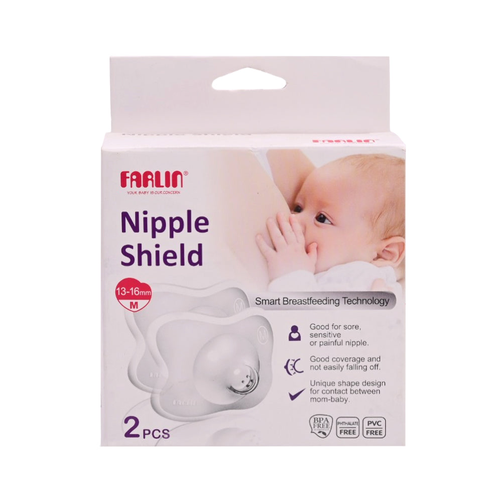 FARLIN NIPPLE SHIELD BREAST FEEDING 20 MM 2PC AA-31009