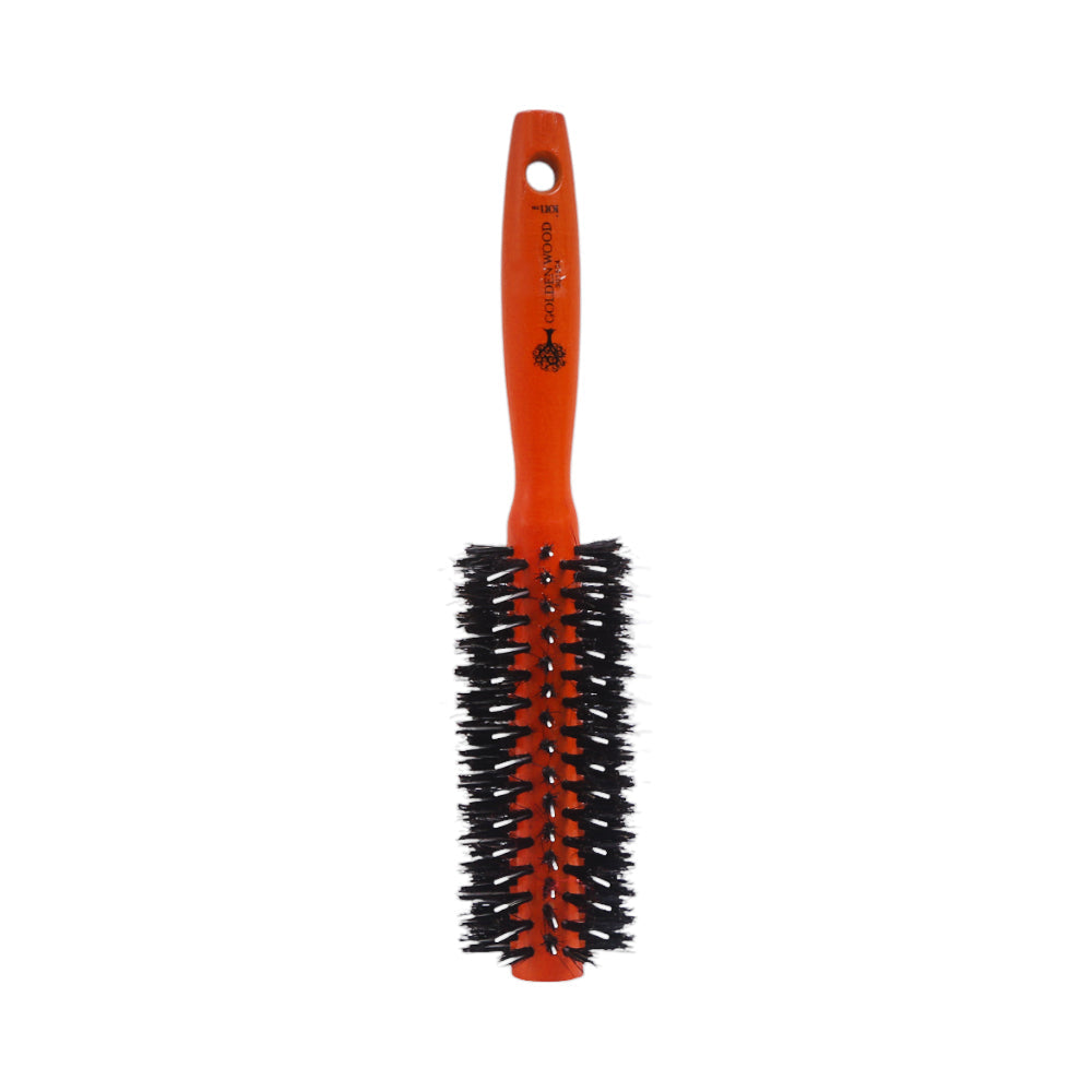 GOLDEN WOOD HAIR BRUSH ROUND 47296C