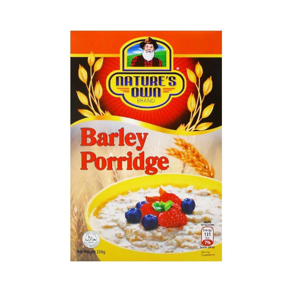 NATURES HOME CEREAL BARLEY PORRIDGE 250 GM