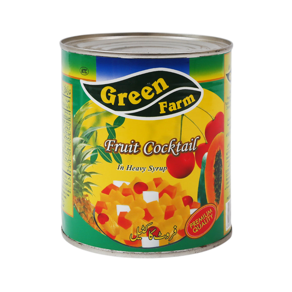 GREEN FARM FRUIT COCKTAIL TROPICAL TIN 836 GM