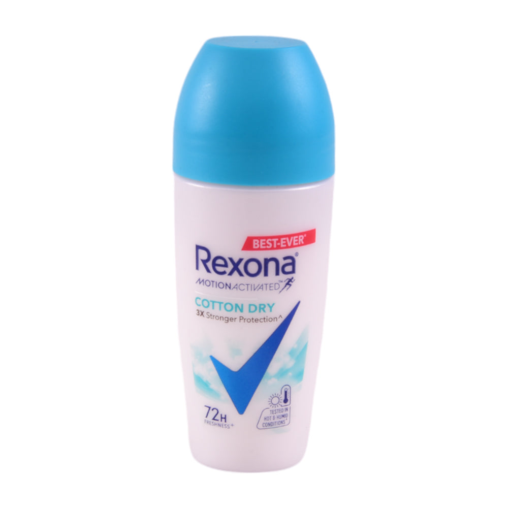REXONA ROLL ON COTTON DRY FRESH 48H 50 ML