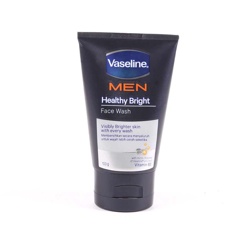 VASELINE MEN FACE WASH HEATHLY BRIGHT 100 GM