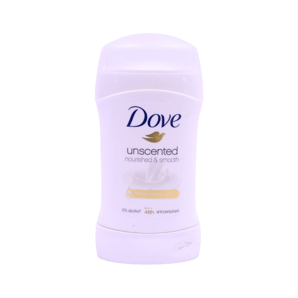 DOVE DEO STICK UNSCENTED MOISTURISING CREAM 40 GM