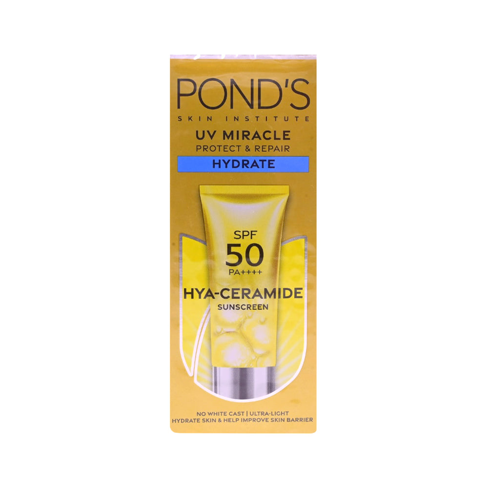 PONDS UV MIRACLE HYDRATE SPF 50 PA++++ SUNSCREEN 50 GM