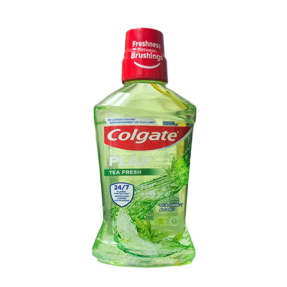 COLGATE MOUTH WASH PLAX TEA FRESH 500 ML