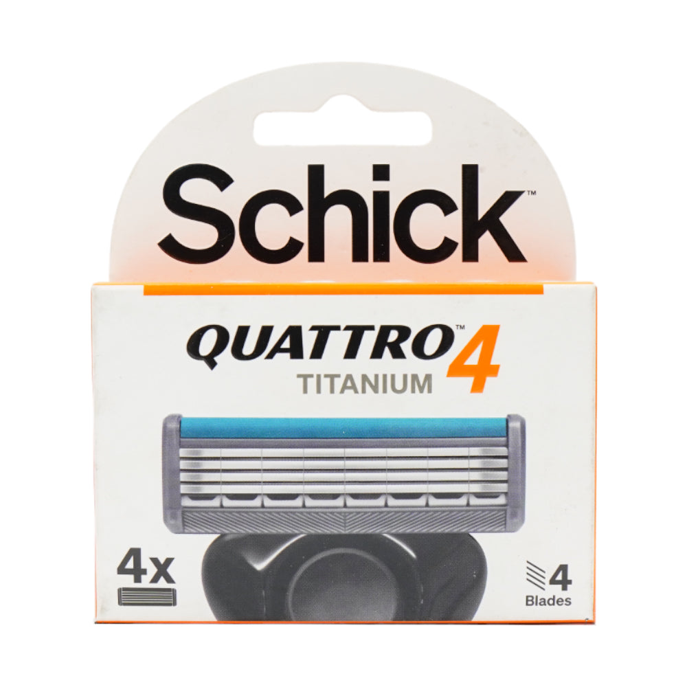 SCHICK QUATTRO TITANIUM 4 BLADES PC