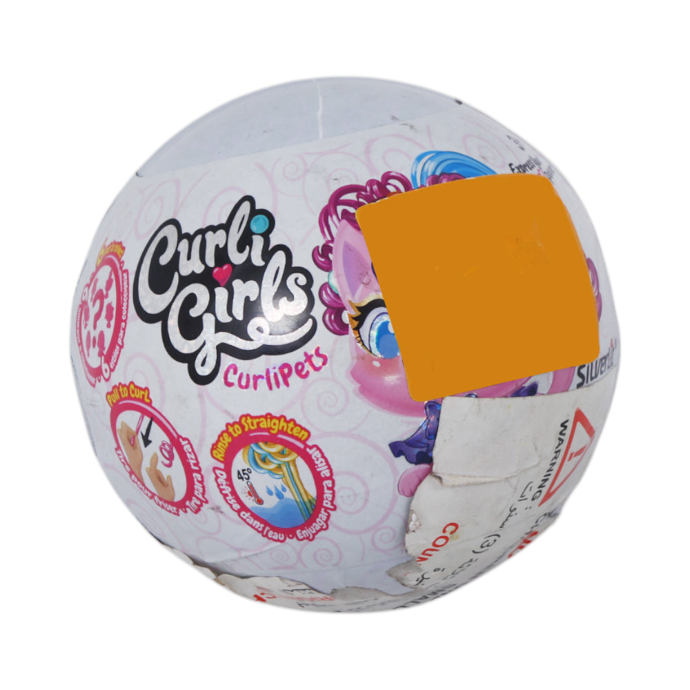 82102 SILVERLIT DOLL CURLI GIRL & PETS ASST (3+ YEAR) D