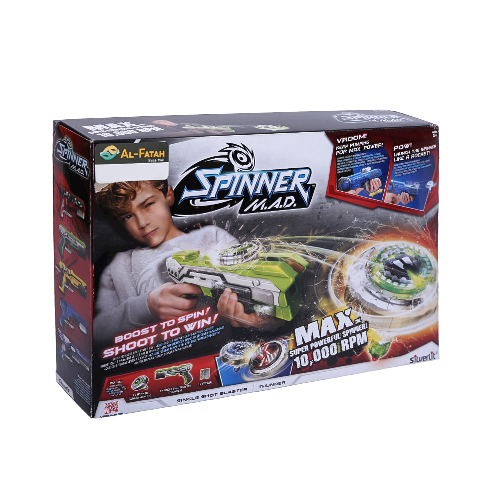 86300 Silverlit Spinner Asst Blaster W Gun (5+ Year) D