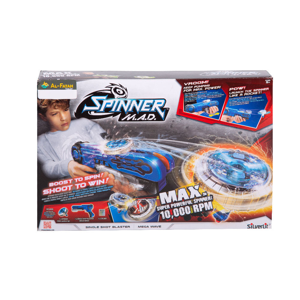 86304 Silverlit Spinner Mega Wave Blaster W Gun (5+ Year) D