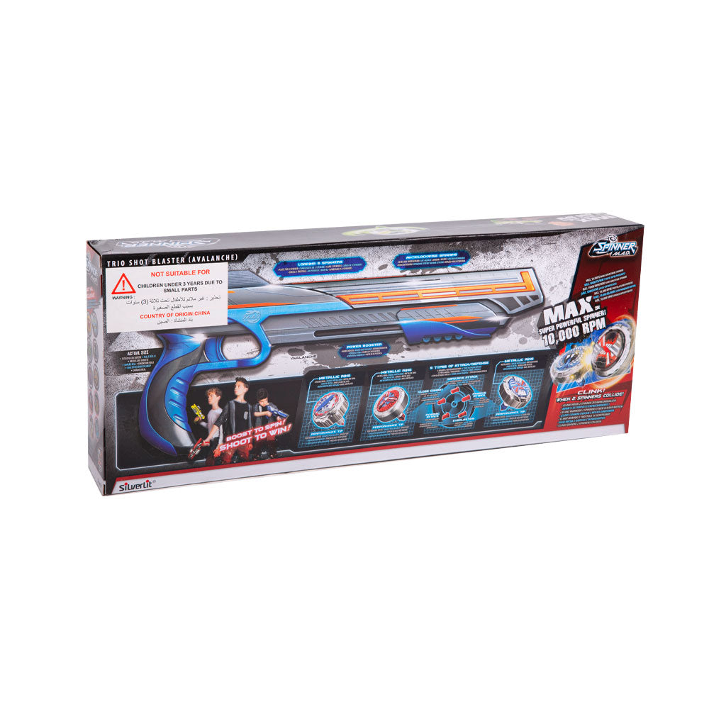 86309 Silverlit 3 Blaster Avalanche W Gun (5+ Year) D
