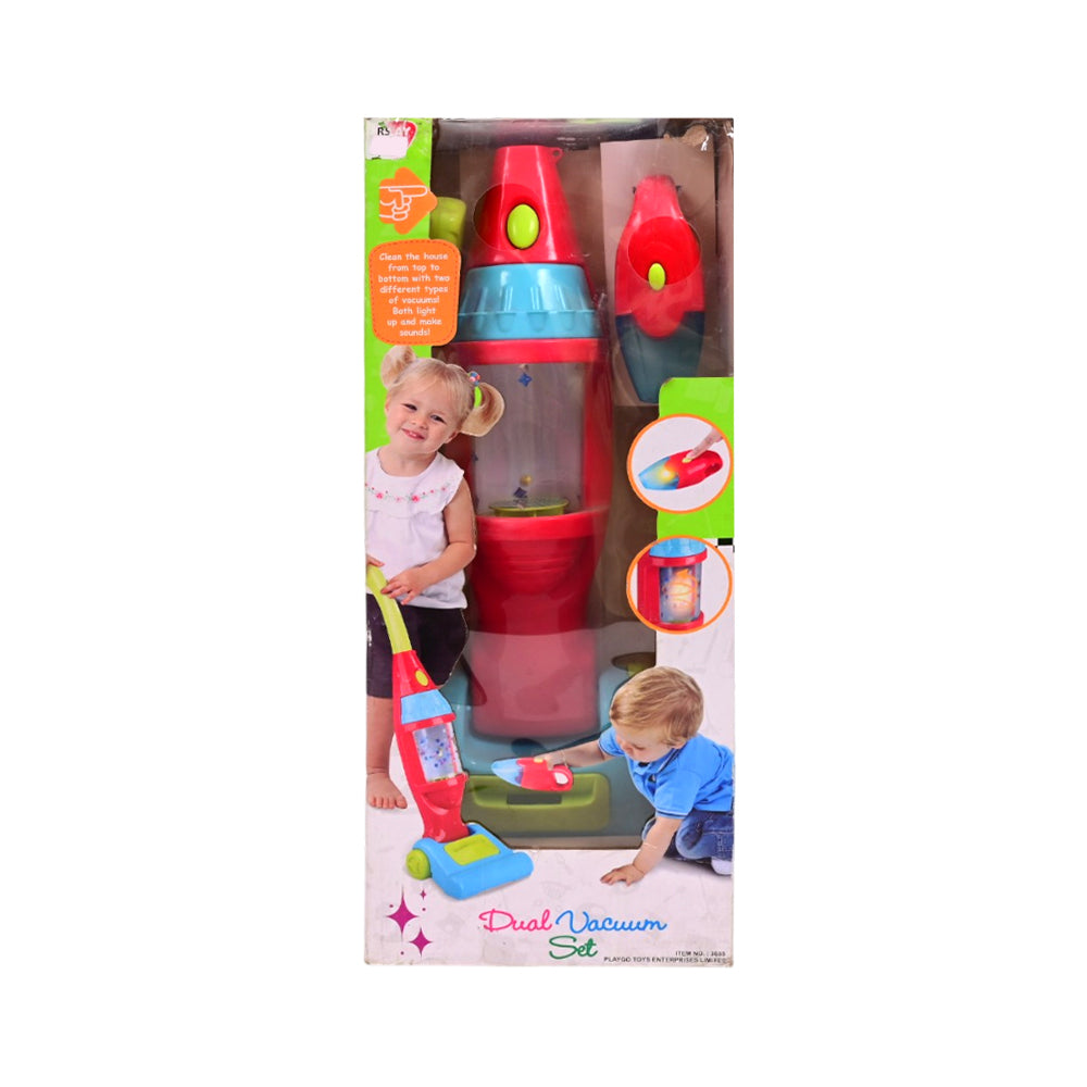 3035 PLAY GO DUAL VACCUM SET H.B