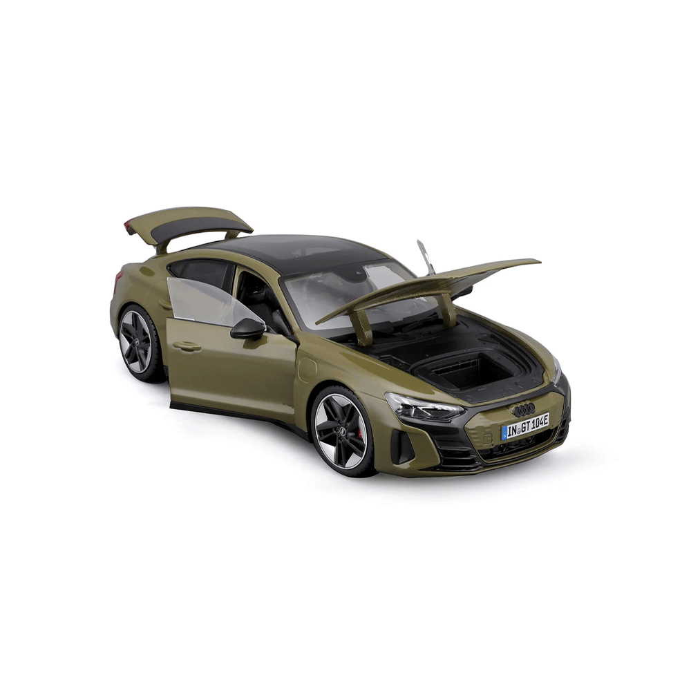 11050 BURAGO DIE CAST AUDI GT-2022 GREEN CAR