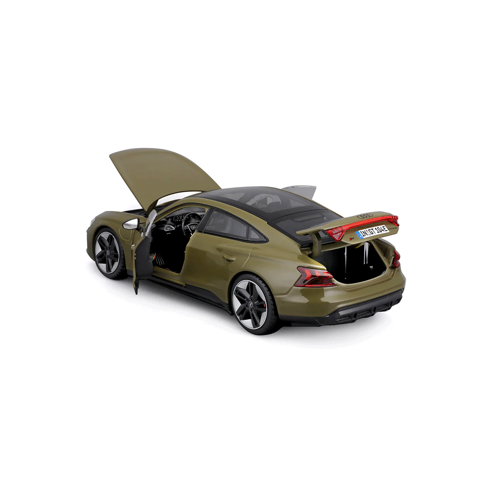 11050 BURAGO DIE CAST AUDI GT-2022 GREEN CAR