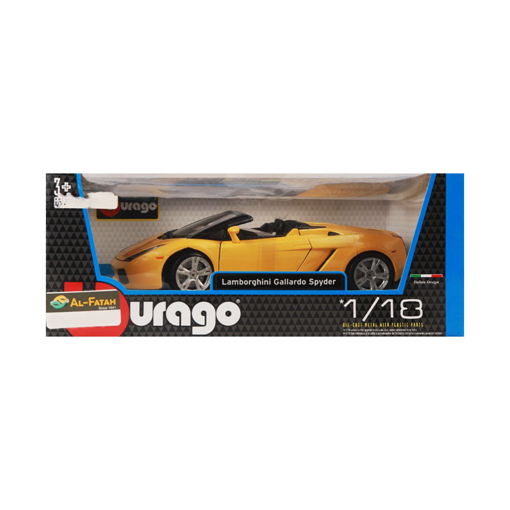 12016 1  18 GOLD LAMBORGHINI GALLARDO