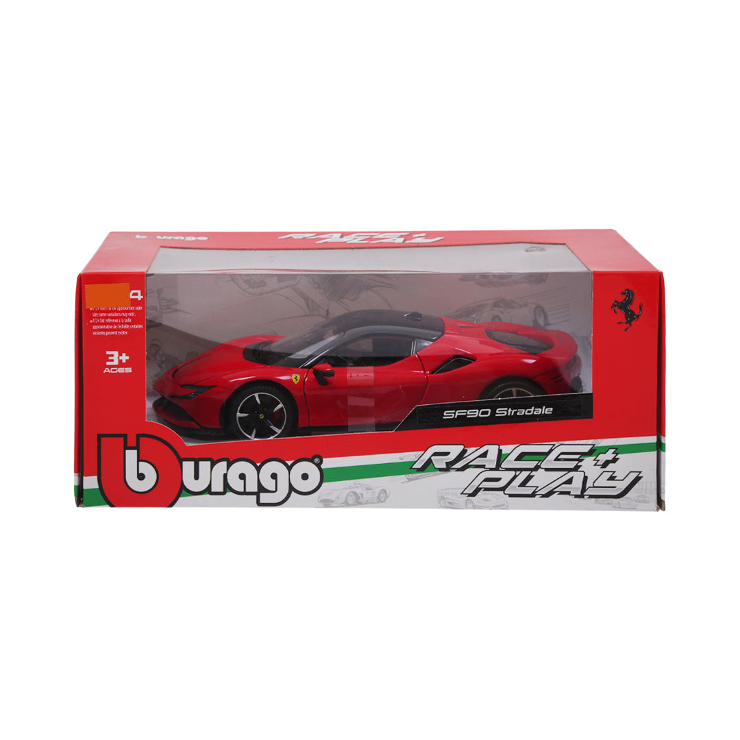 26028 BURAGO DIE-CAST FERRARI SF90 STRADALE CAR A.I