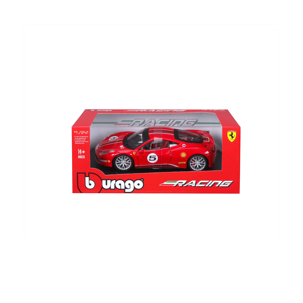 26302 BURAGO DIE CAST FERRARI RACE CAR