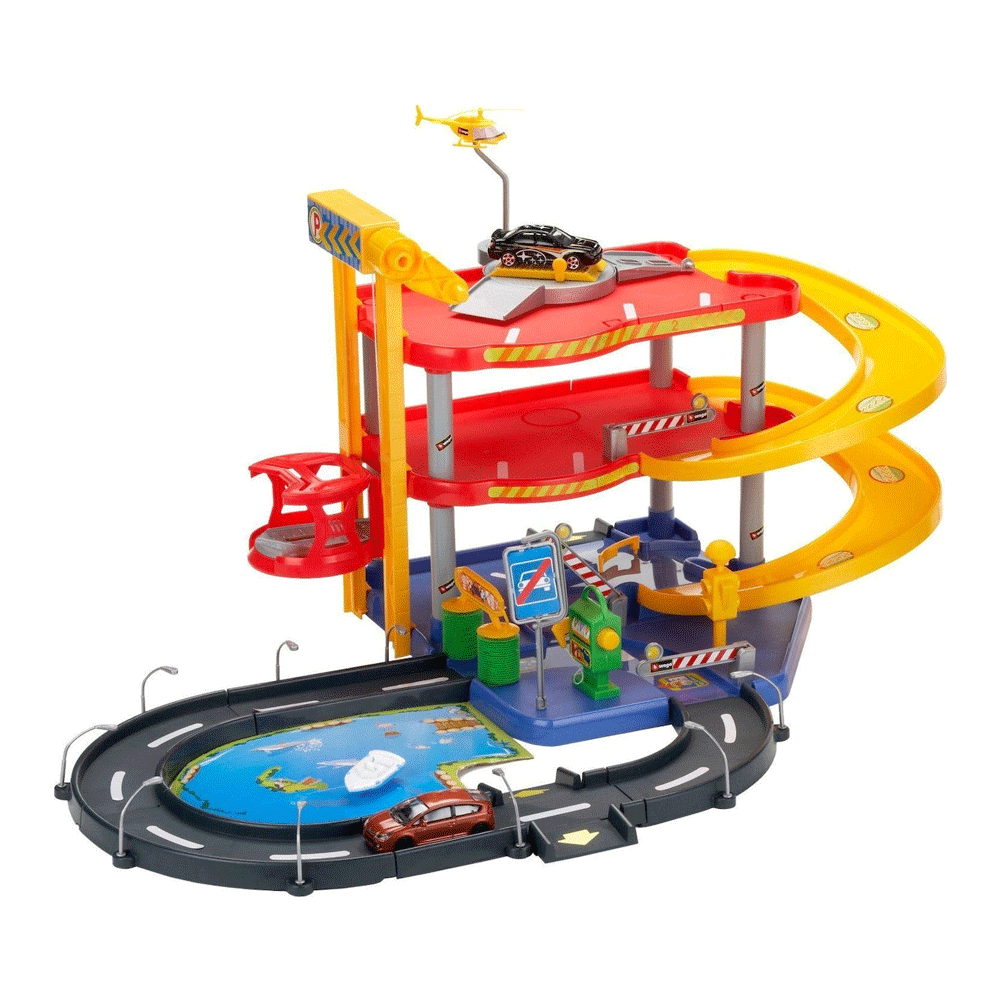 30025 STREET FIRE PARKING PLAY SET