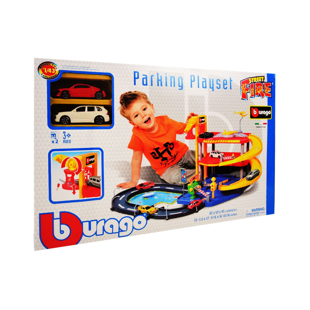 30025 STREET FIRE PARKING PLAY SET