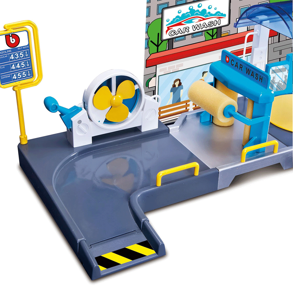 30406 BURRAGO CAR WASH PLAY SET